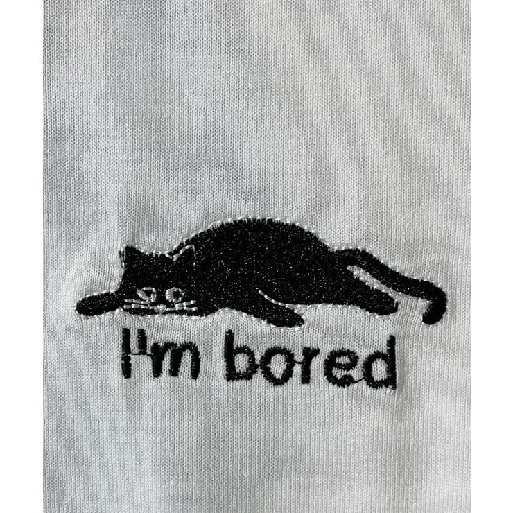 【ワイド】黒ネコ ロンｔ 長袖Tシャツ ワンポイント  | GROOVY STORE | 詳細画像23 