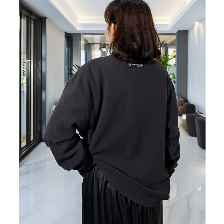 ワイド フリース 刺繍 トレーナー 裏起毛 ロゴ | GROOVY STORE | 詳細画像16 