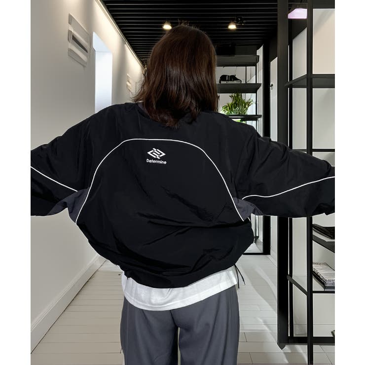 ボリューム袖 短丈 トップス タスラン ナイロン トラック | GROOVY STORE | 詳細画像4 