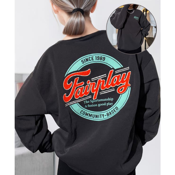 ブラック系-1 | グラフィック ワイド スウェット | GROOVY STORE