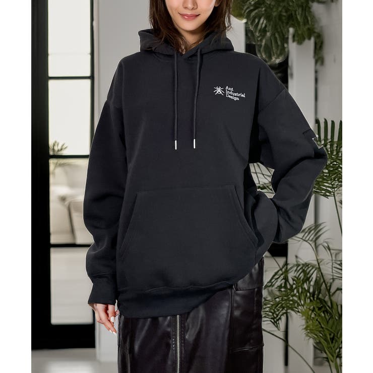 好評につき追加入荷【オーバーサイズ】 パーカー【フードロゴ】スウェット ＃ロ… | GROOVY STORE | 詳細画像9 