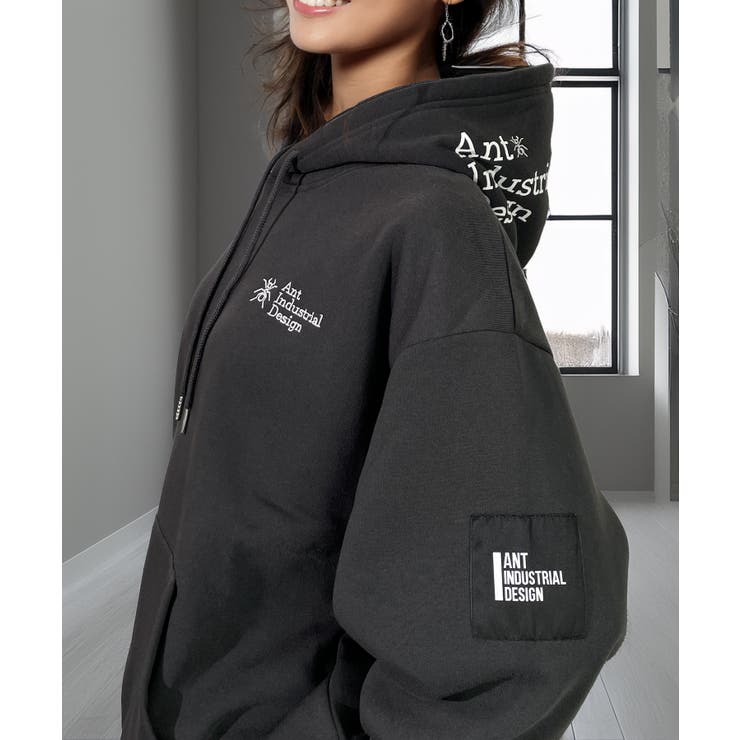 好評につき追加入荷【オーバーサイズ】 パーカー【フードロゴ】スウェット ＃ロ… | GROOVY STORE | 詳細画像12 