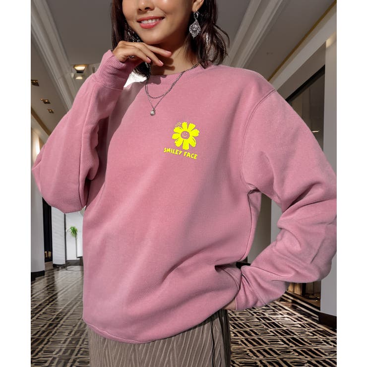 スマイル サークルロゴ トレーナー | GROOVY STORE | 詳細画像15 