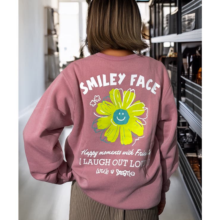 スマイル サークルロゴ トレーナー | GROOVY STORE | 詳細画像16 