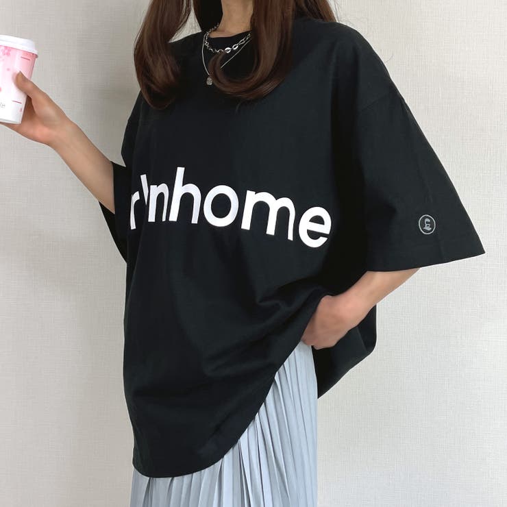 unknown 重ね着風 ロングTシャツ Lサイズ - Tシャツ