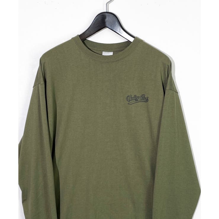 【ワイド】サークル サガラ刺繍 ロンｔ 長袖Tシャツ ワンポイント | GROOVY STORE | 詳細画像5 