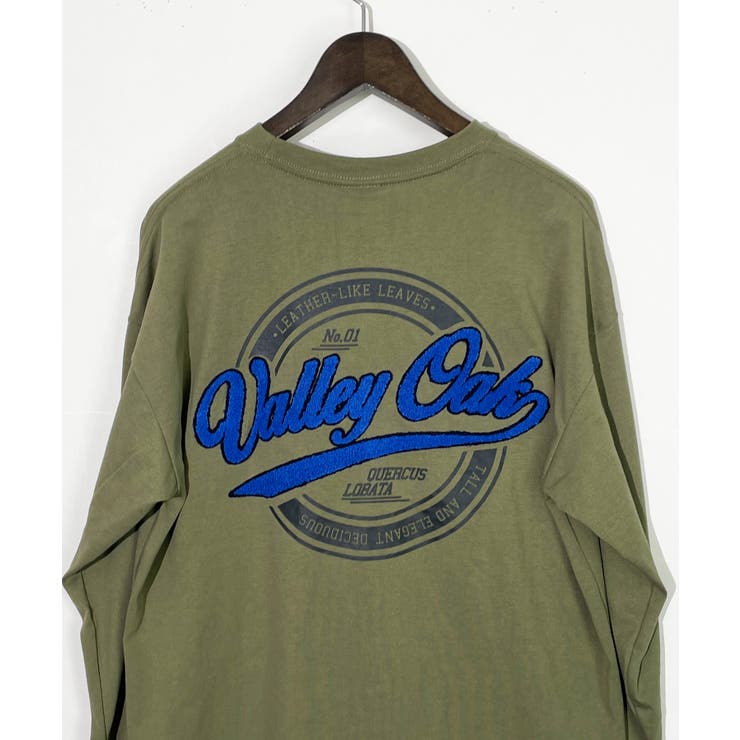 【ワイド】サークル サガラ刺繍 ロンｔ 長袖Tシャツ ワンポイント | GROOVY STORE | 詳細画像6 