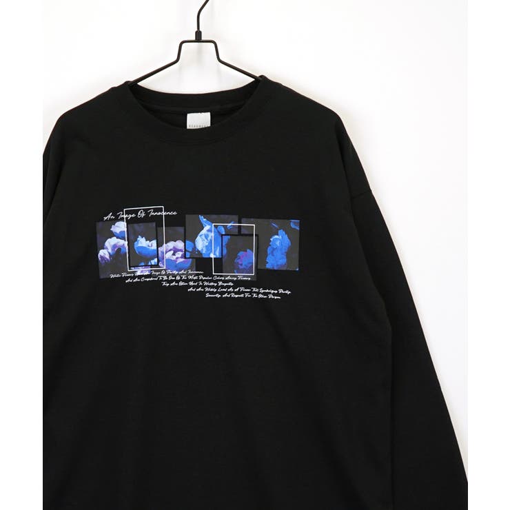 グラフィック プリント ロンｔ モード 長袖Tシャツ | GROOVY STORE | 詳細画像52 