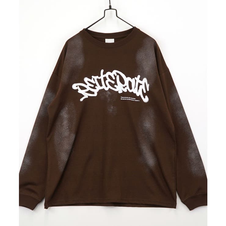 グラフィック プリント ロンｔ モード 長袖Tシャツ | GROOVY STORE | 詳細画像11 