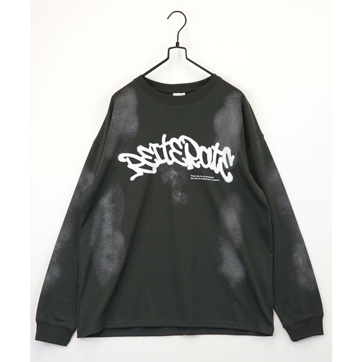 グラフィック プリント ロンｔ モード 長袖Tシャツ | GROOVY STORE | 詳細画像6 