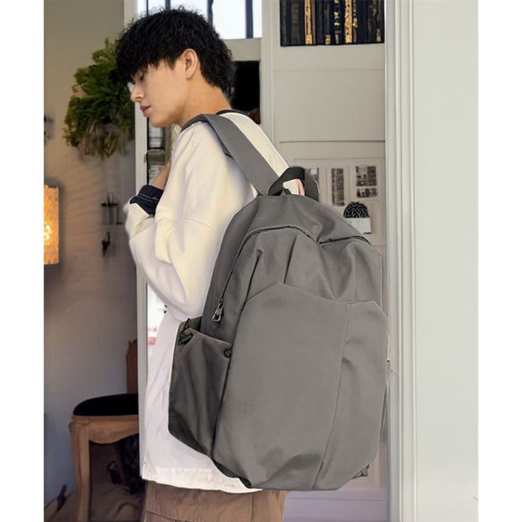 軽量バックパック 大容量 A4 PC収納 多ポケット リュックサック | GROOVY STORE | 詳細画像10 