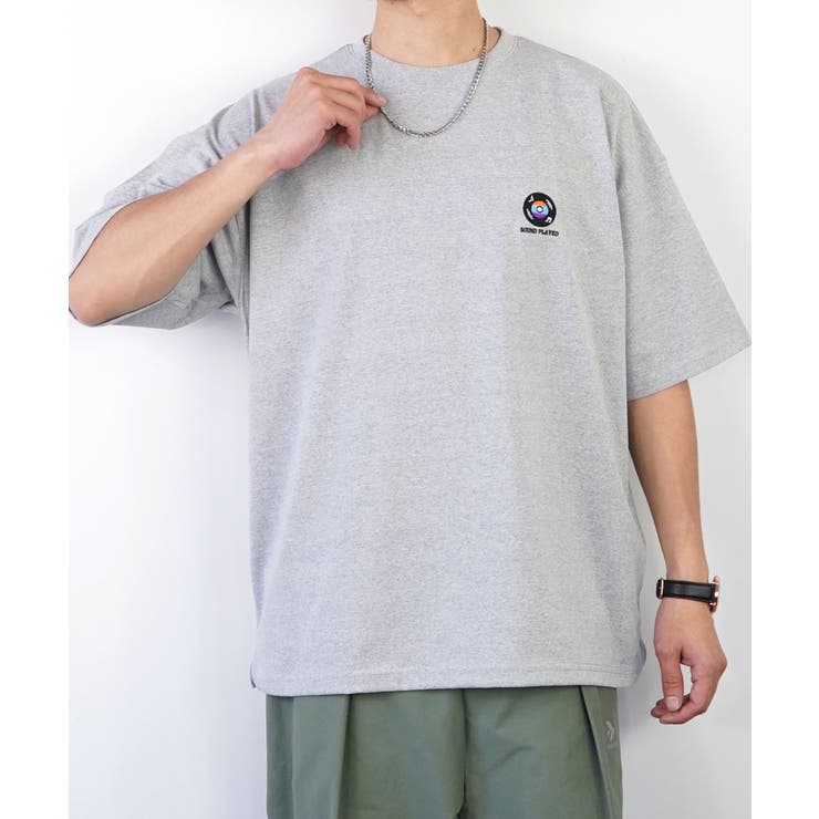 2種類のデザイン】オーバーサイズ バックプリント Tシャツ半袖