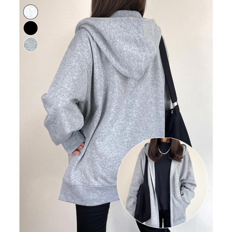 【新色追加】【無地】ジップ パーカー M | GROOVY STORE | 詳細画像3 