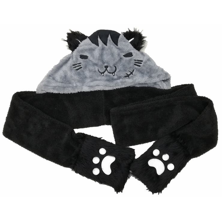 黒渕さん なりきり フード マフラー | GROOVY STORE | 詳細画像7 