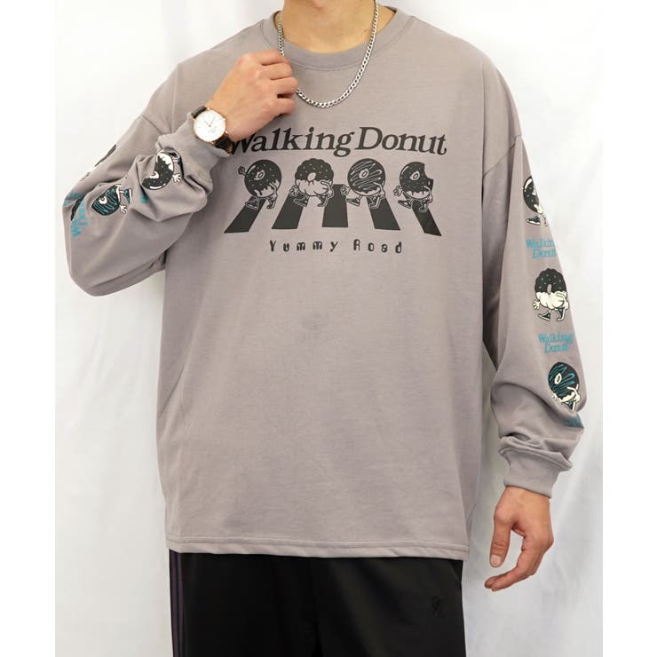 2種のデザインロンTオーバーサイズ #グラフィック Tシャツ[品番