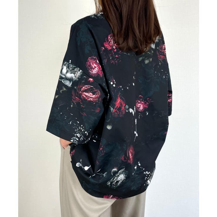 【オーバーサイズ】ルーズアロハシャツ オープンカラー シャツ | GROOVY STORE | 詳細画像15 