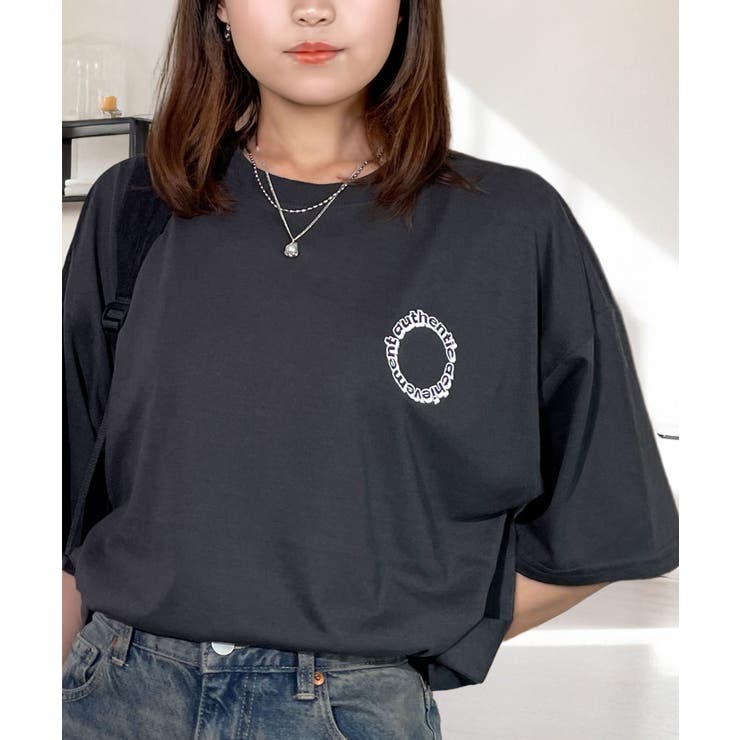 【刺繍】ワンポイント Tシャツ半袖 ロゴ ワイド サークル ハート | GROOVY STORE | 詳細画像8 
