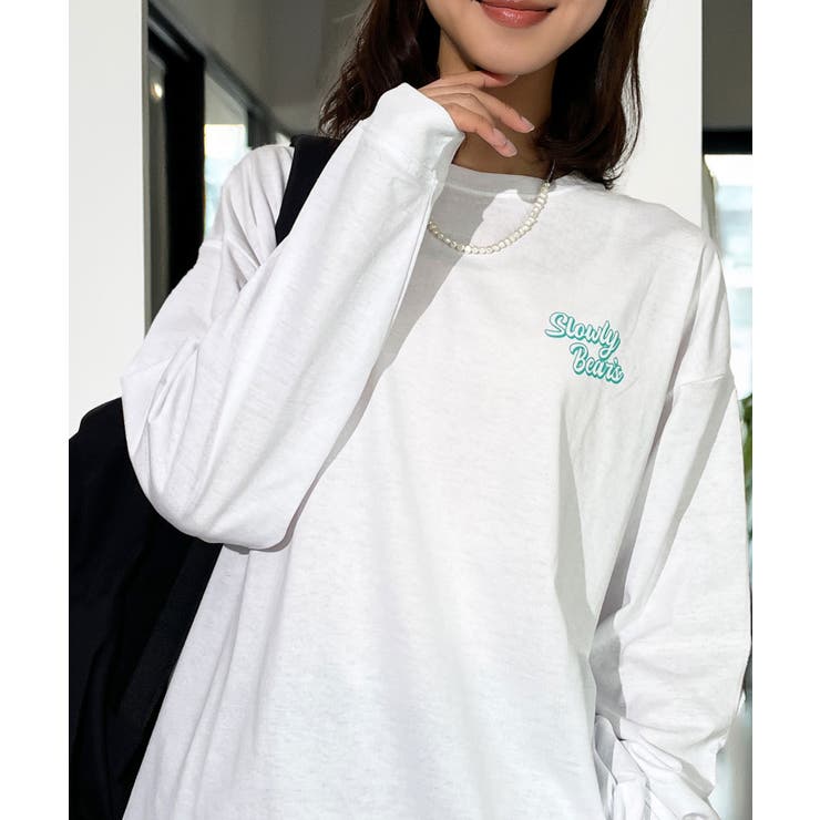 【サガラ刺繍】ユニセックス ロンT レトロベアー | GROOVY STORE | 詳細画像3 