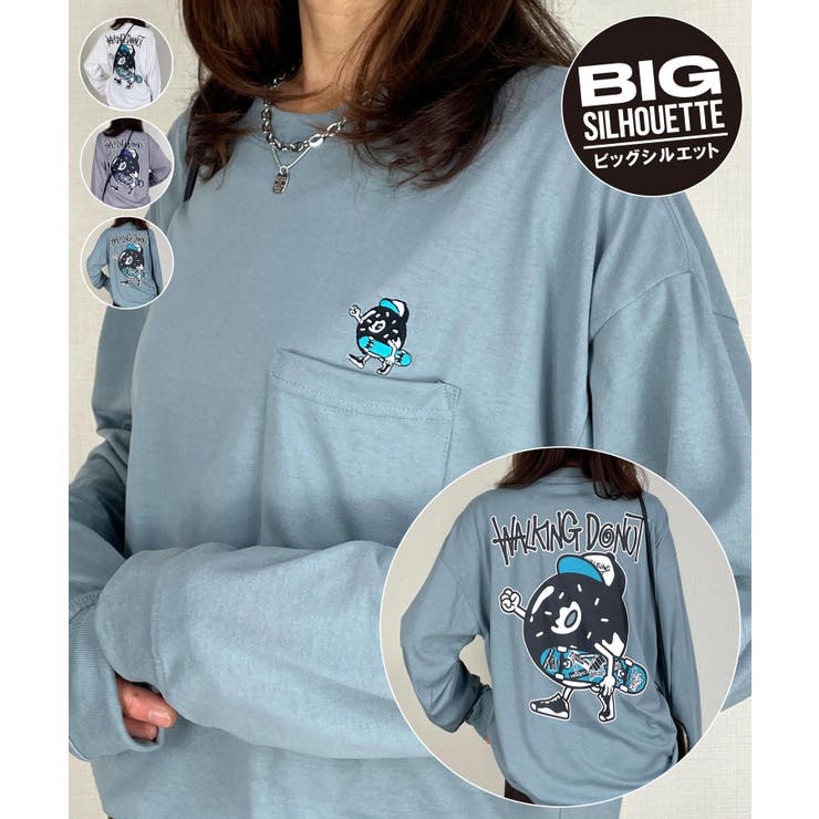 ダスティサックス-バックプリント | ロンT ロンティー長袖 袖プリント | GROOVY STORE