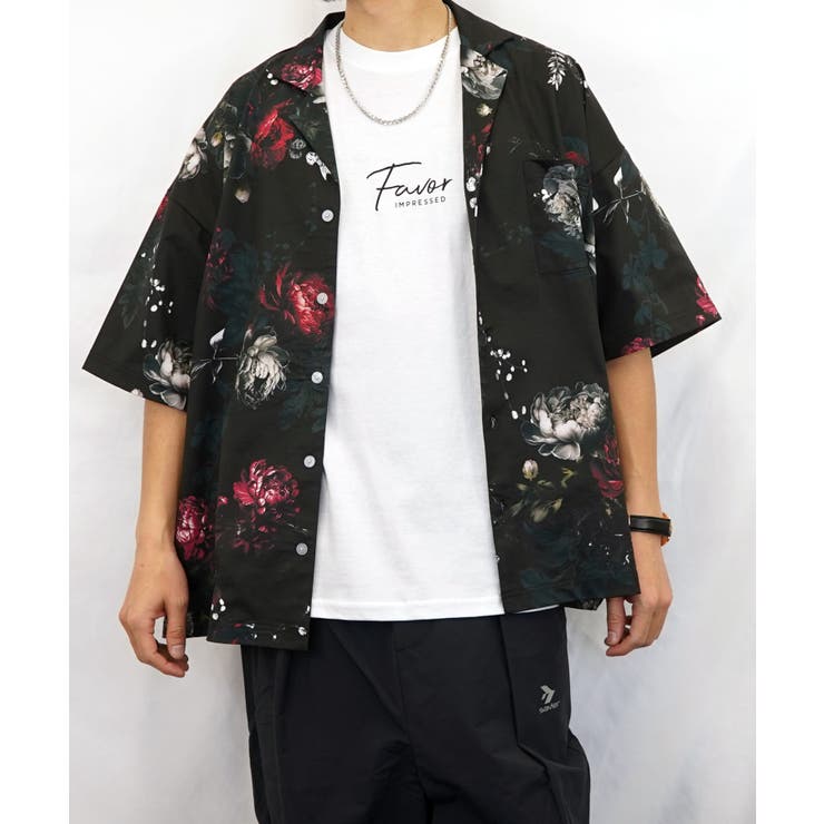 【ワイド】開襟 アロハシャツ オープンカラー | GROOVY STORE | 詳細画像21 