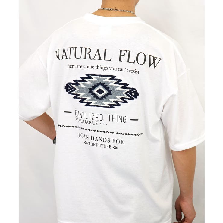 Tシャツ半袖 オルテガ さがら刺繍[品番：GRVK0002982]｜GROOVY  STORE（グルービーストア）のメンズファッション通販｜SHOPLIST（ショップリスト）