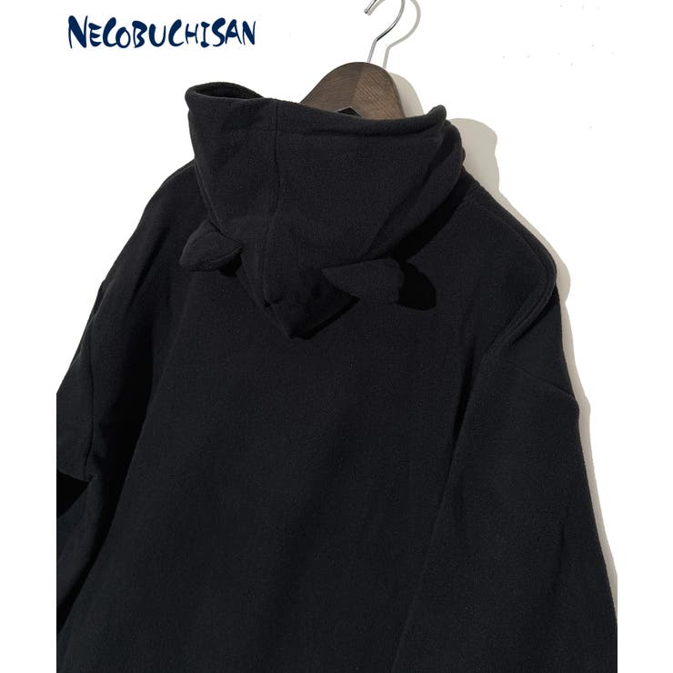 猫渕さん ふわふわ フリース 猫耳付き 裏起毛 パーカー | GROOVY STORE | 詳細画像7 