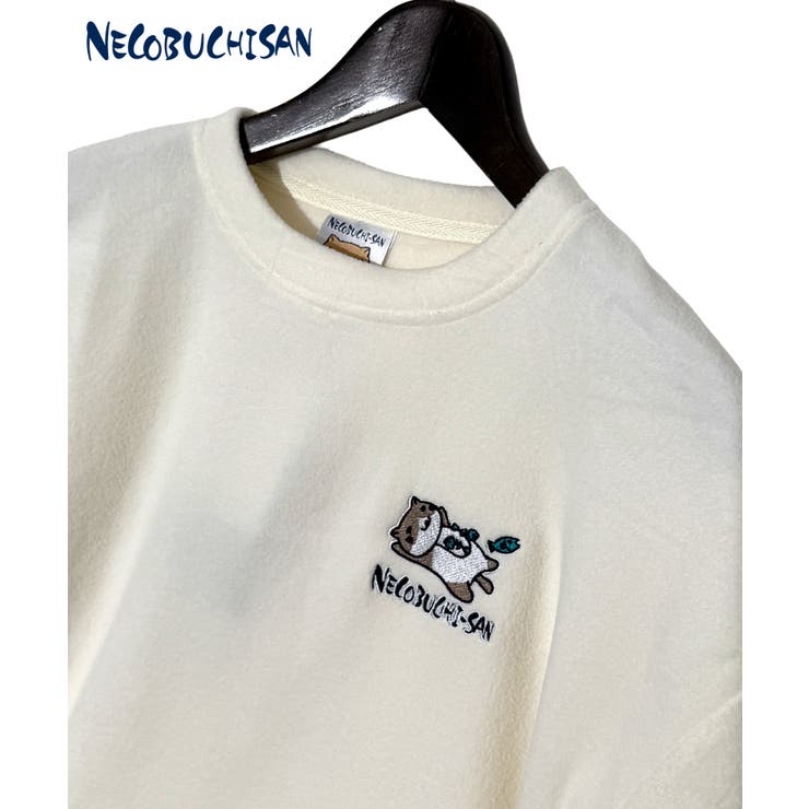 猫渕さん ふわふわ フリース 裏起毛 トレーナー | GROOVY STORE | 詳細画像2 