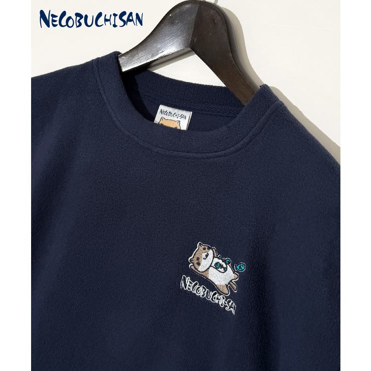 猫渕さん ふわふわ フリース 裏起毛 トレーナー | GROOVY STORE | 詳細画像7 