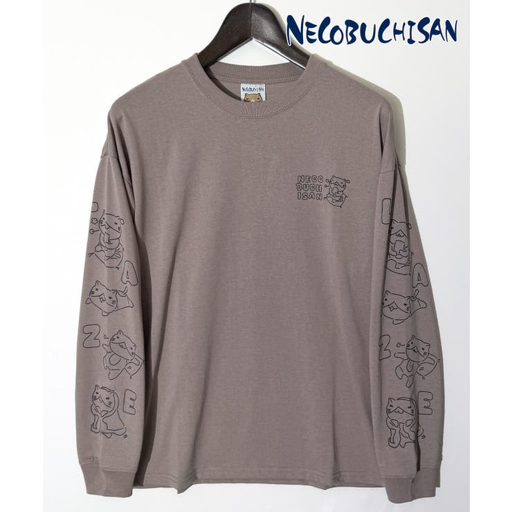 猫渕さん 袖ロゴ ロンT 「アニメネコブチ」 | GROOVY STORE | 詳細画像8 