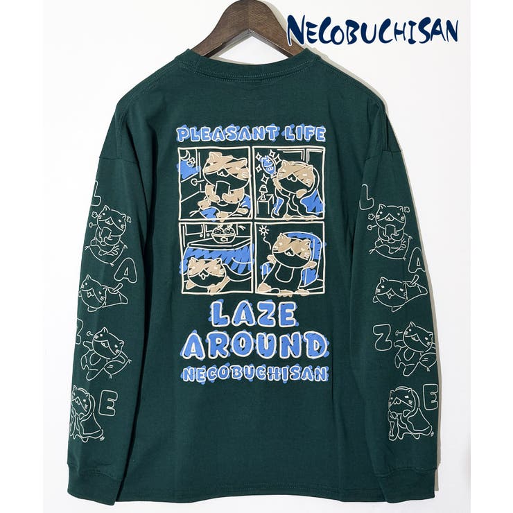 猫渕さん 袖ロゴ ロンT 「アニメネコブチ」 | GROOVY STORE | 詳細画像10 