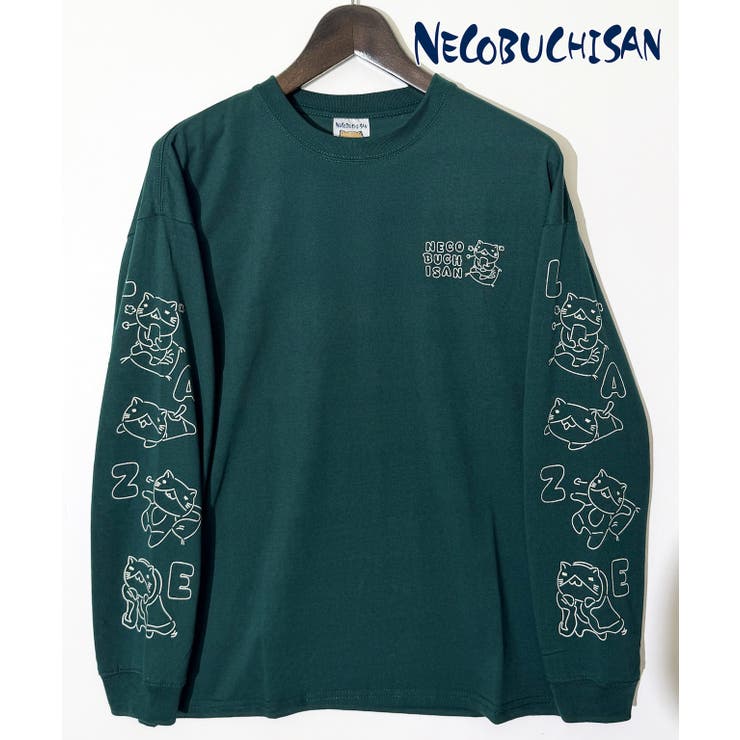 猫渕さん 袖ロゴ ロンT 「アニメネコブチ」 | GROOVY STORE | 詳細画像11 
