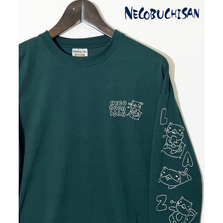 猫渕さん 袖ロゴ ロンT 「アニメネコブチ」 | GROOVY STORE | 詳細画像12 