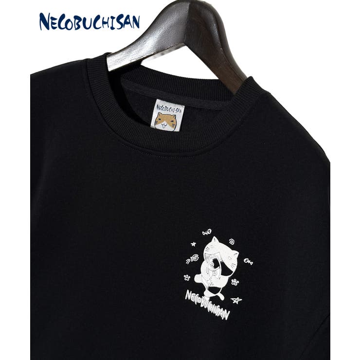 猫渕さん キラキラ ホログラム プリント ワイド 裏起毛 トレーナー | GROOVY STORE | 詳細画像7 