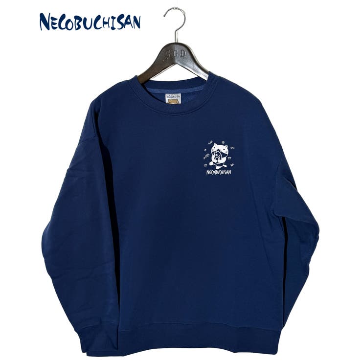 猫渕さん キラキラ ホログラム プリント ワイド 裏起毛 トレーナー | GROOVY STORE | 詳細画像11 