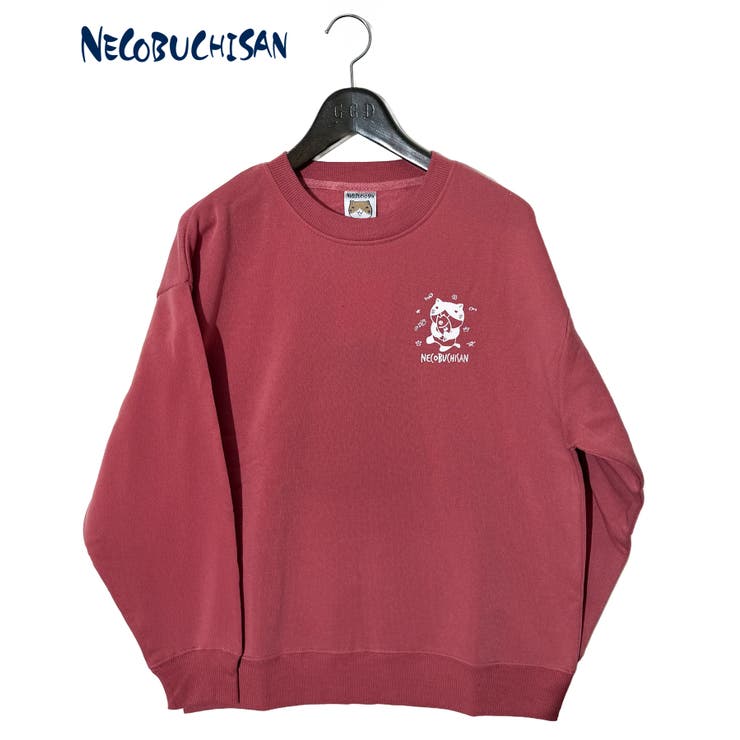 猫渕さん キラキラ ホログラム プリント ワイド 裏起毛 トレーナー | GROOVY STORE | 詳細画像15 