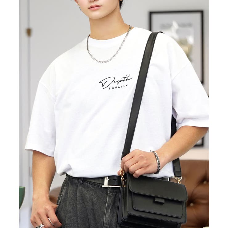 【刺繍】ワンポイント Tシャツ半袖 ロゴ ワイド サークル ハート | GROOVY STORE | 詳細画像3 