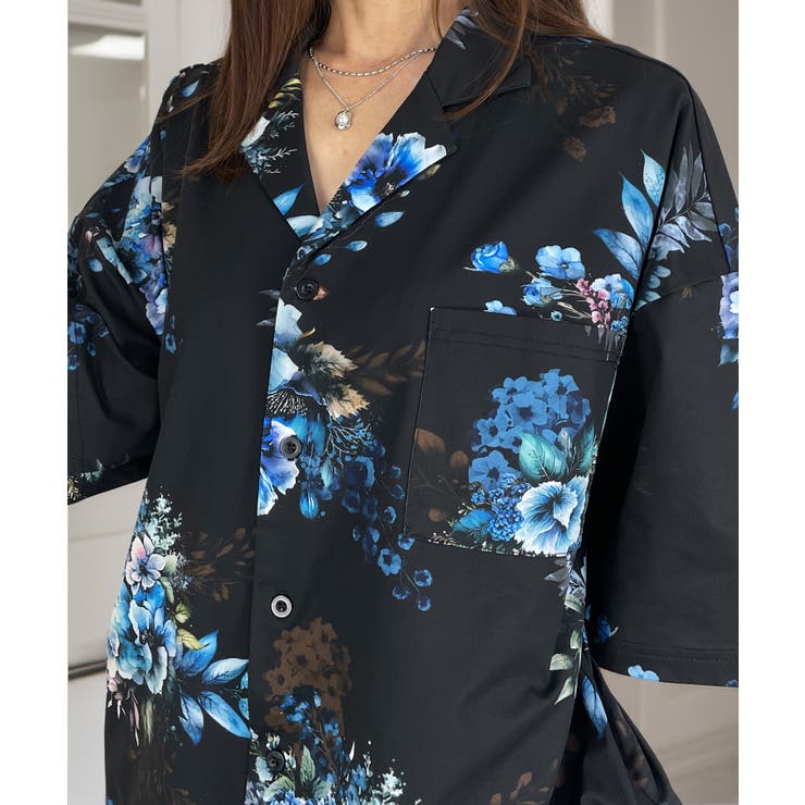 【ビッグシルエット】グラフィック シャツ | GROOVY STORE | 詳細画像2 