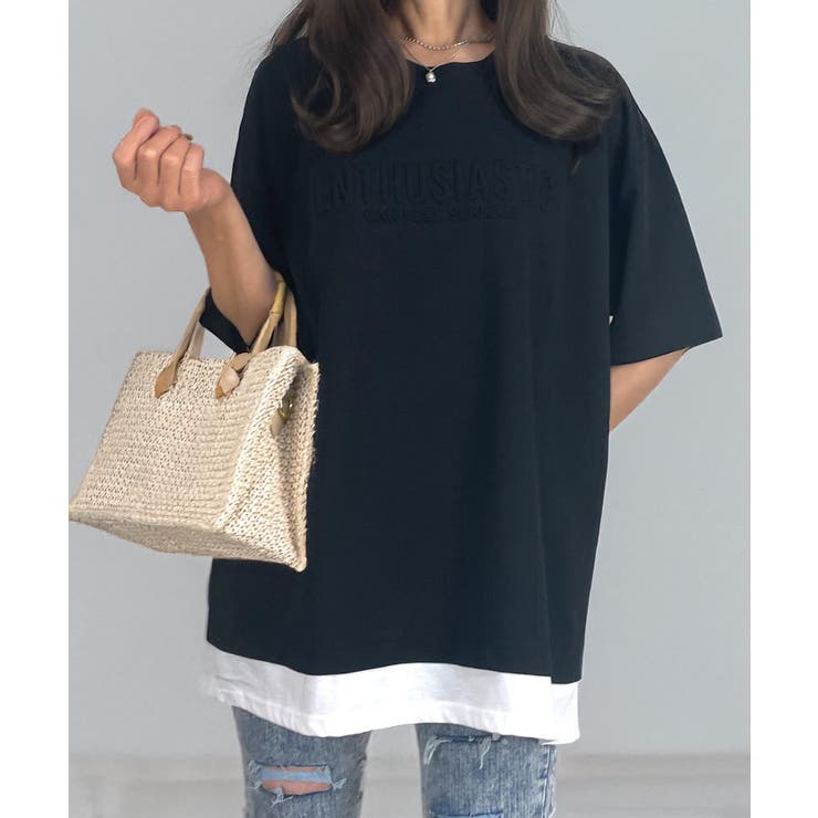 【オーバーサイズ】ベスト風 Tシャツ 上品 | GROOVY STORE | 詳細画像32 