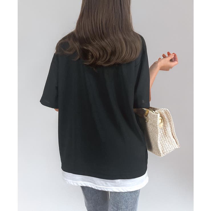 【オーバーサイズ】ベスト風 Tシャツ 上品 | GROOVY STORE | 詳細画像27 