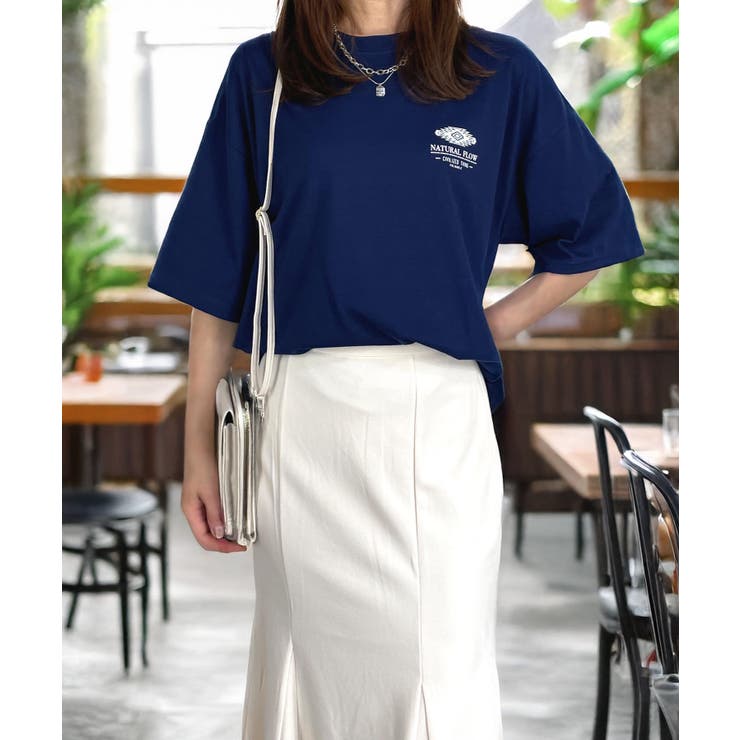 【ワイド】Tシャツ半袖 オルテガ さがら刺繍  Tシャツ | GROOVY STORE | 詳細画像7 