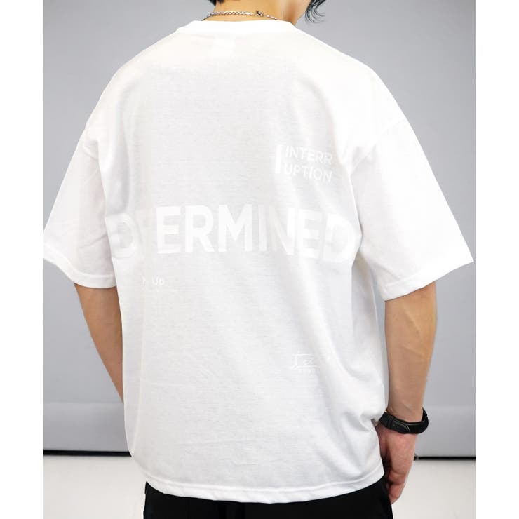 Tシャツ半袖 ストリート ﾊﾞｯｸﾌﾟﾘﾝﾄ Tシャツ【刺繍】#ロゴTシャツ #グラフィック Tシャツ