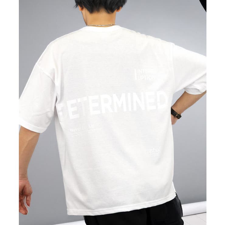Tシャツ半袖 ストリート ﾊﾞｯｸﾌﾟﾘﾝﾄ Tシャツ【刺繍】#ロゴTシャツ #グラフィック Tシャツ