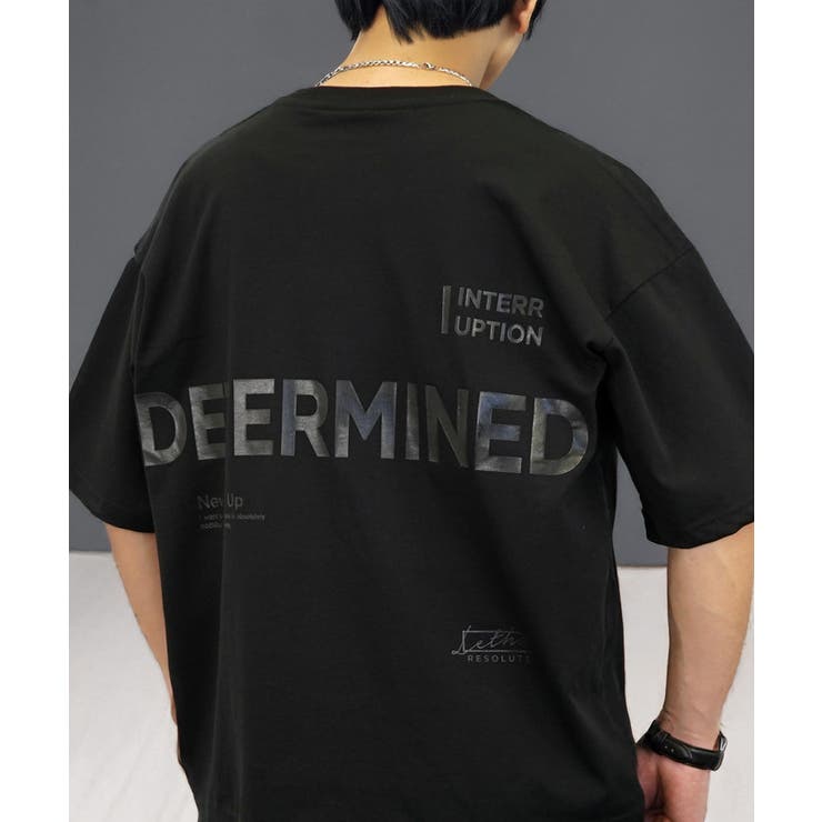 Tシャツ半袖 ストリート ﾊﾞｯｸﾌﾟﾘﾝﾄ Tシャツ【刺繍】#ロゴTシャツ #グラフィック Tシャツ
