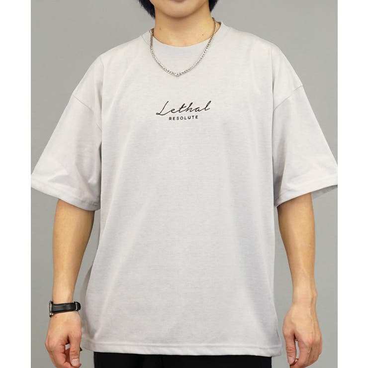 Tシャツ半袖 ストリート ﾊﾞｯｸﾌﾟﾘﾝﾄ Tシャツ【刺繍】#ロゴTシャツ #グラフィック Tシャツ