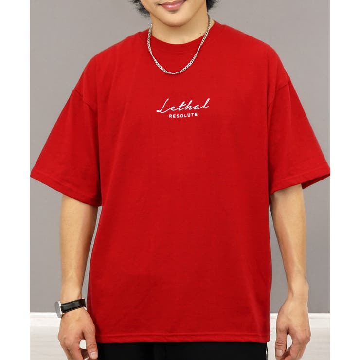Tシャツ半袖 ストリート ﾊﾞｯｸﾌﾟﾘﾝﾄ Tシャツ【刺繍】#ロゴTシャツ #グラフィック Tシャツ