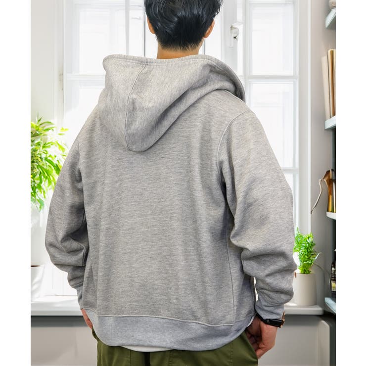 無地 裏起毛フルジップパーカー | GROOVY STORE | 詳細画像8 