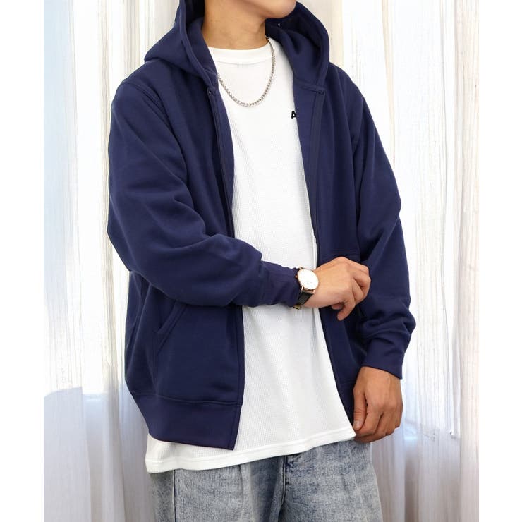 無地 裏起毛フルジップパーカー | GROOVY STORE | 詳細画像26 