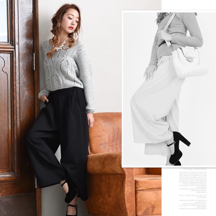 カジュ楽スタイルなのに大人っぽく履きこなし♪スラックスモードバギーパンツ | Growing Rich | 詳細画像5 