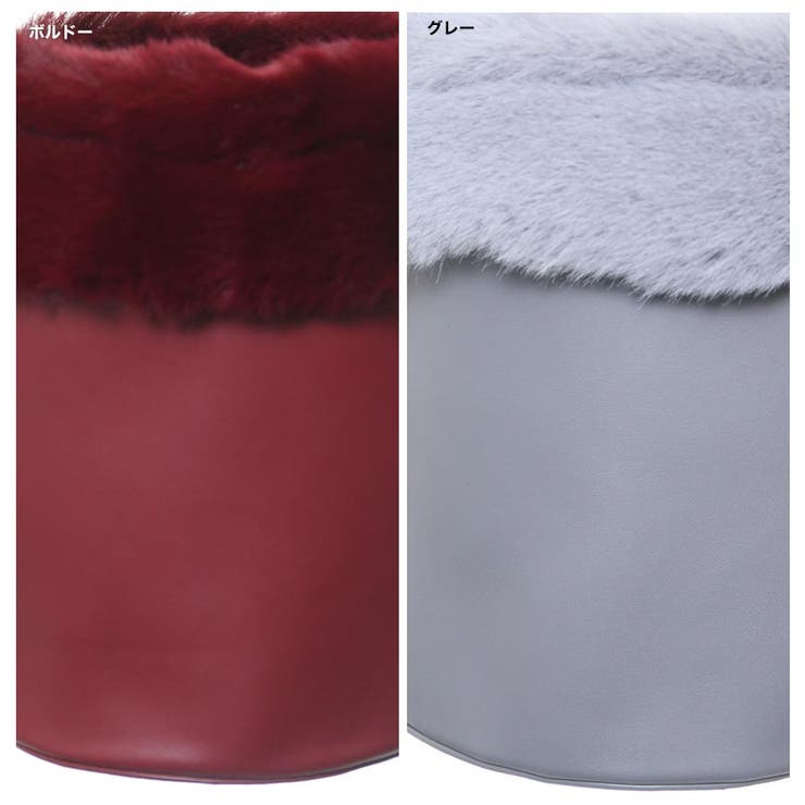 ファーハンドル2Wayバケツ型バッグ | Growing Rich | 詳細画像6 