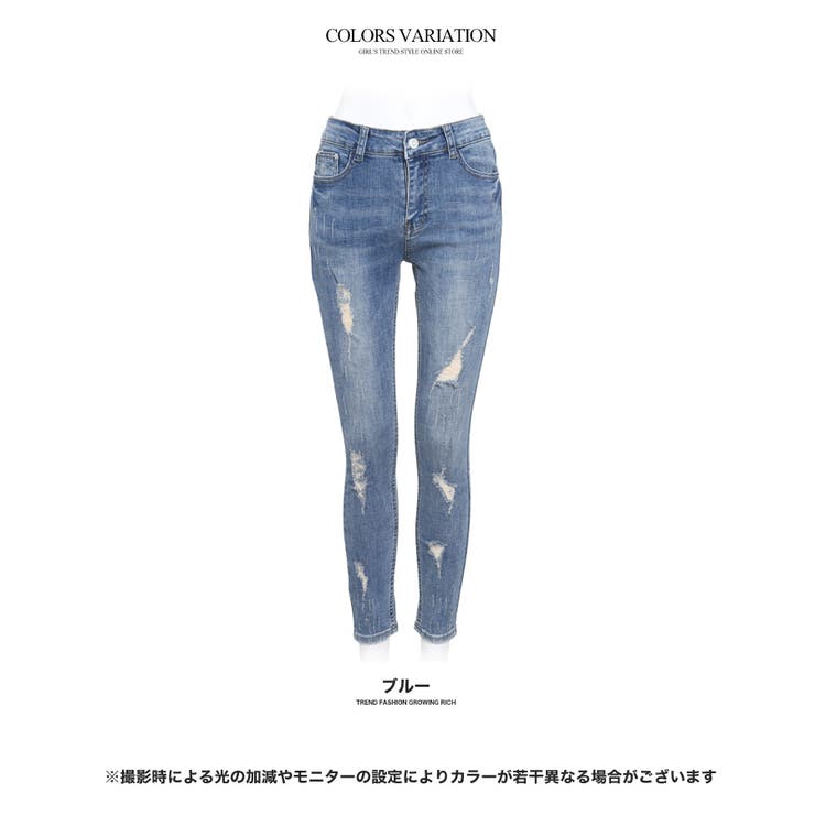 Rich&Skinny❤︎リッチ&スキニーデニム25ブーツカット✩ のぞき